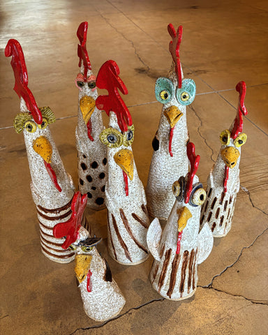 Crazy Roosters